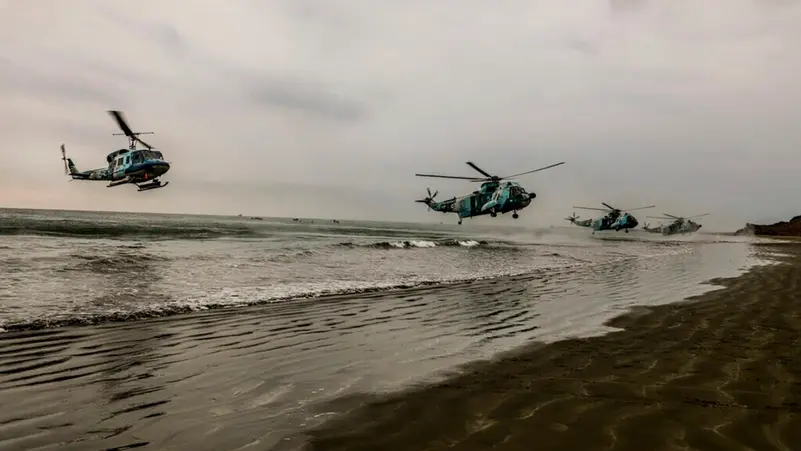 Iran Conducts Military Exercises in Strait of Hormuz