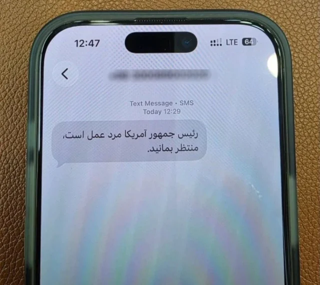 Iraníes reciben mensaje ante amenazas de EE.UU.