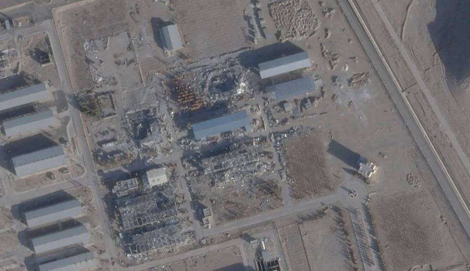 Instalación Nuclear Dañada en Isfahan