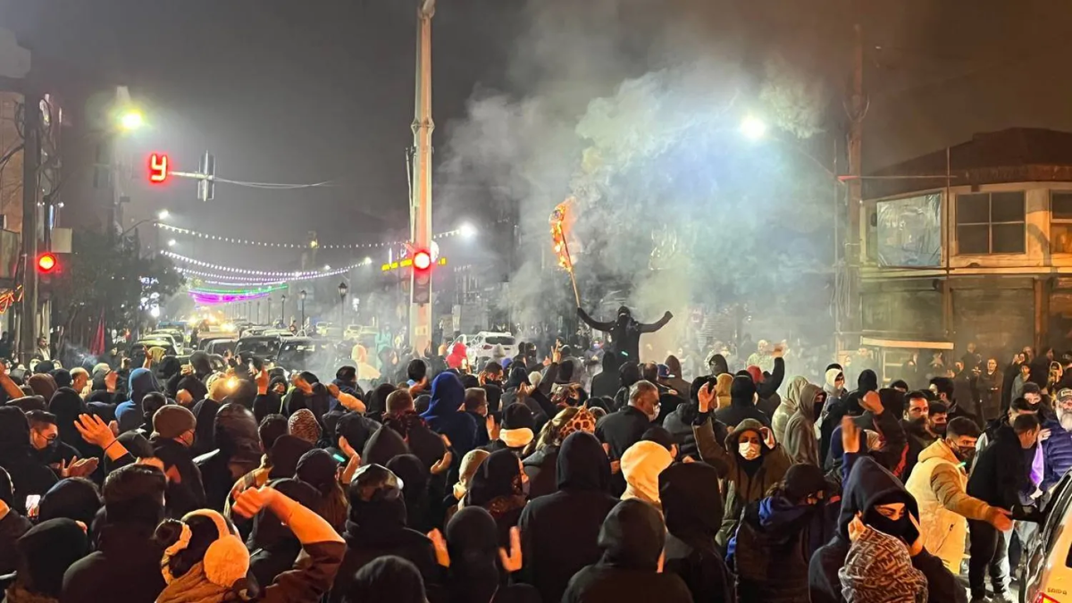 Ghalibaf addresses massive pro-authorities rally in Iran