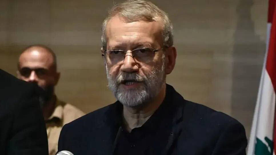 Mensaje escrito a mano de Ali Lariyani publicado en redes sociales