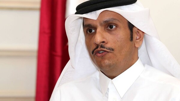 Qatar FM Discusses Gaza Situation in Tehran