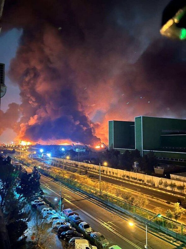 El Aeropuerto de Teherán sufre un incendio tras ataques israelíes