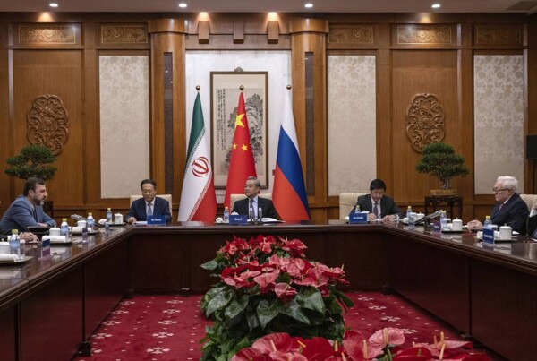 China, Iran, and Russia Call for Sanction Lifting